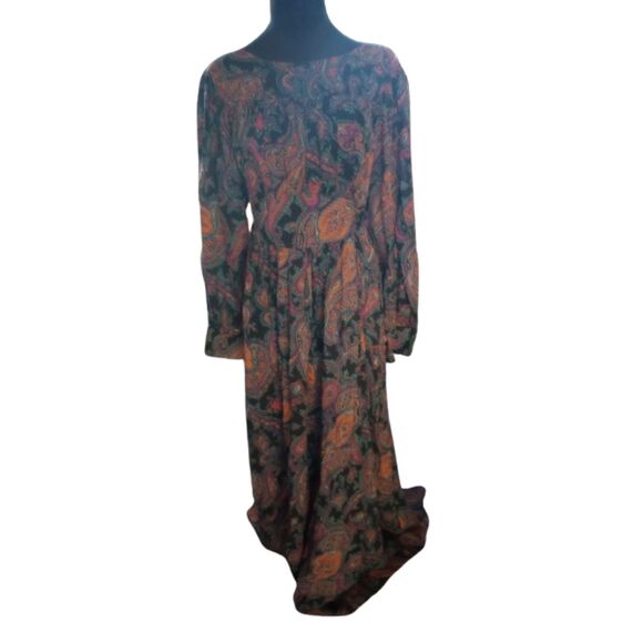 N.R.1 by Ned Gould, Lord & Taylor Women's Size Large Maxi Dress - Picture 1 of 5